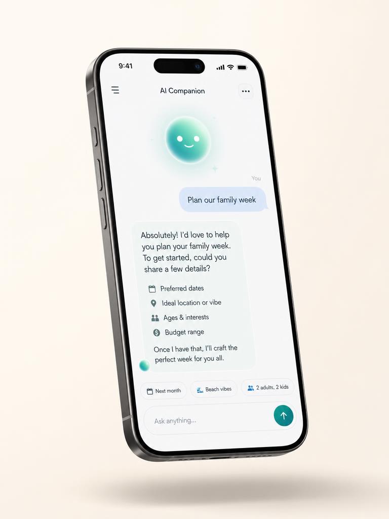 Skycore AI AI Assistant screen